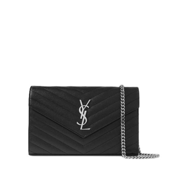 YSL Cassandre Leather Wallet