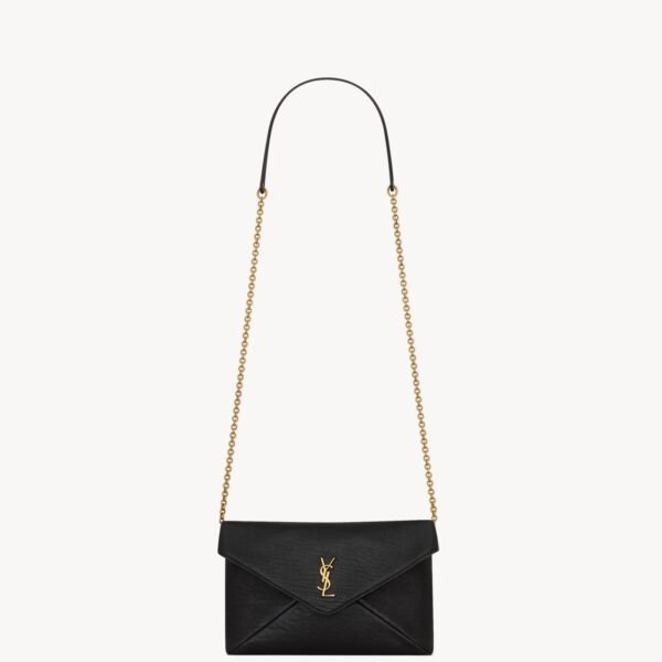 Ysl CASSANDRE small chain pouch in lambskin