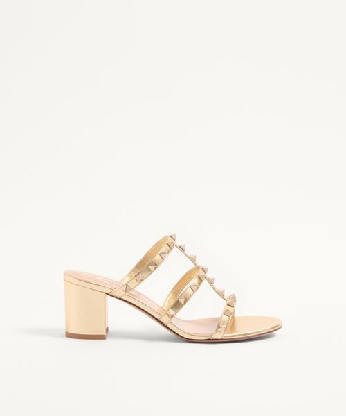 Valentino Rockstud Slide Sandal