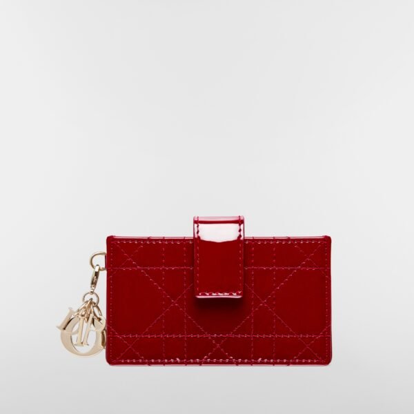 Lady Dior Jasmine Card Holder