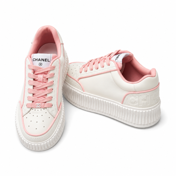 Chanel Creepers Leather Lace Sneaker