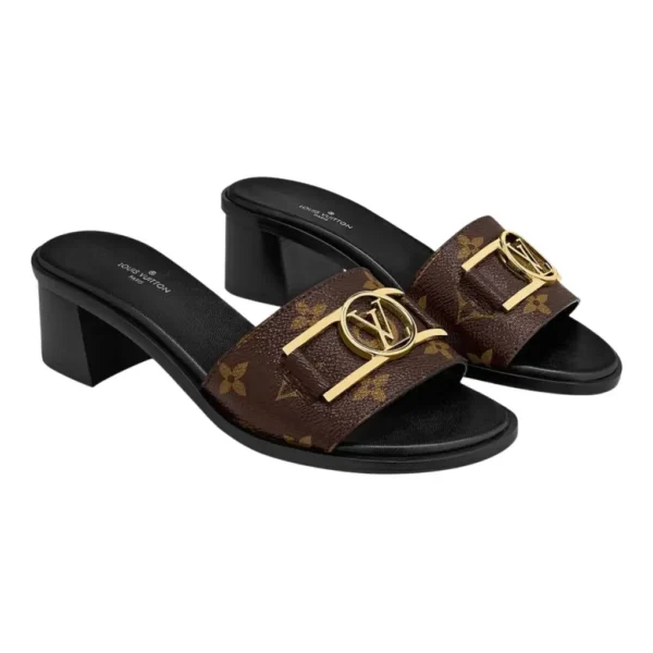 LV Monogram Lock It Mules