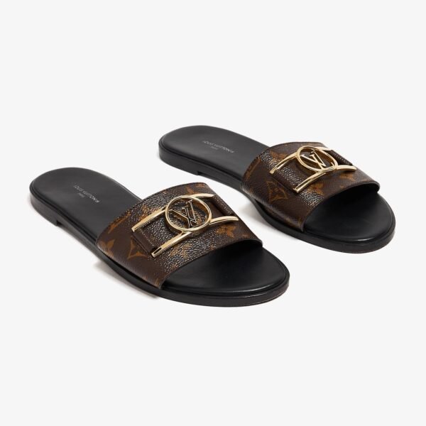LV Monogram Lock it Flat Mule